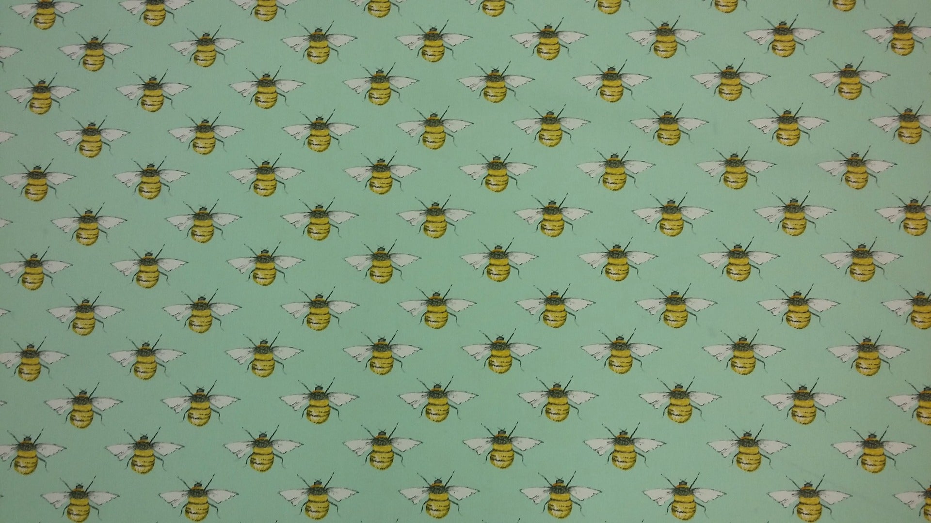 Busy Bee Cotton Poplin Mint C424