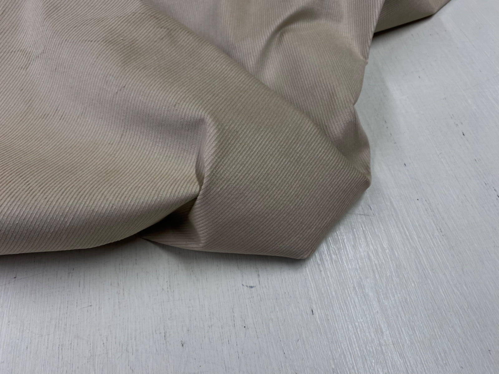 F373 Ex Designer 12 Wale Stretch Corduroy Latte