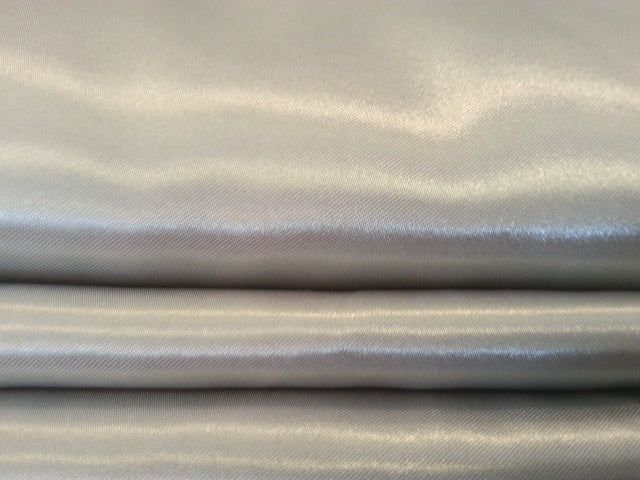 Dress Satin Silver C2653