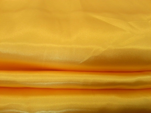 Dress Satin Yellow C2653