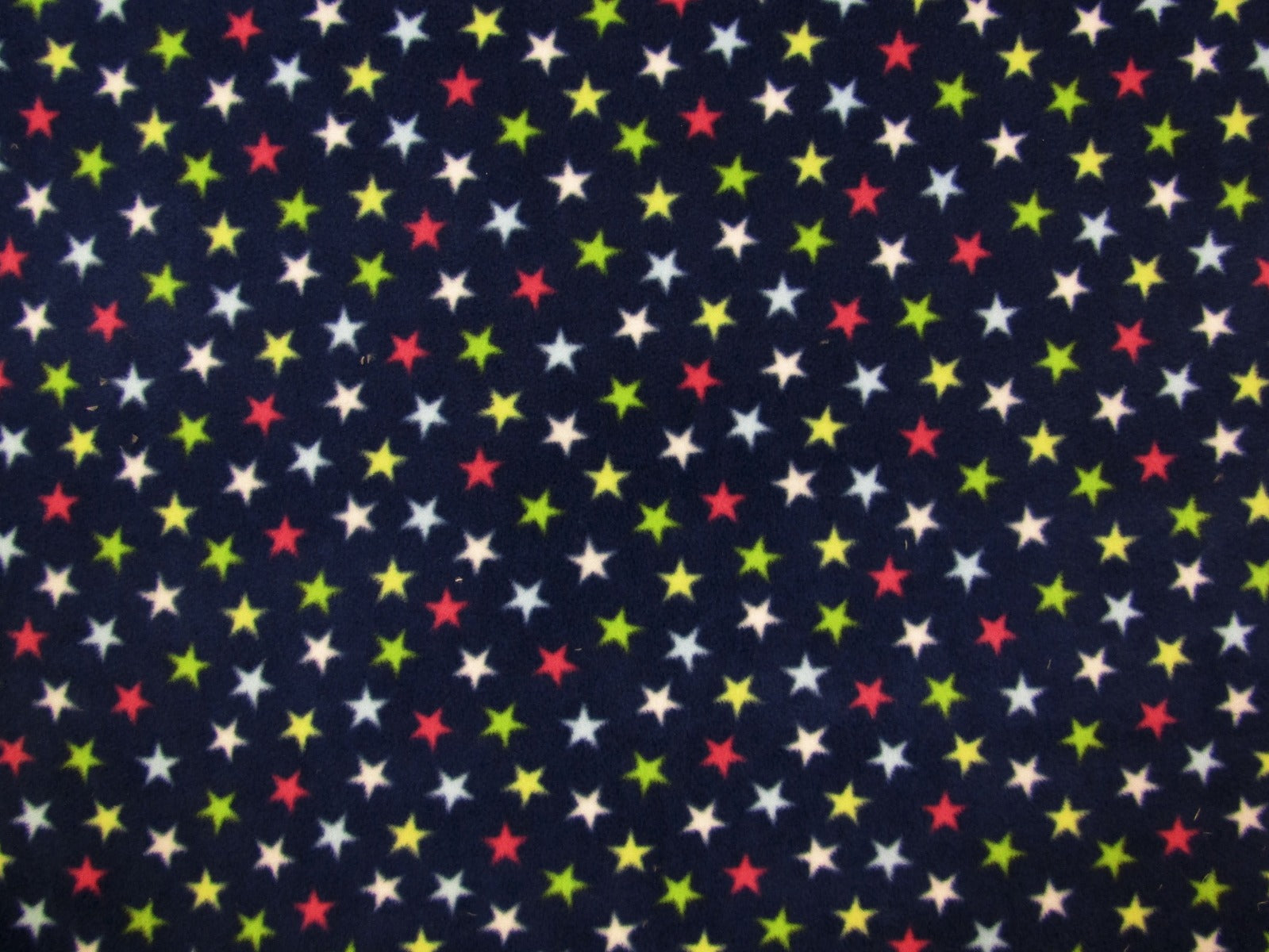 Stars Fleece Navy Multi C499