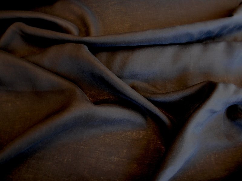 C726 Plain Viscose Black