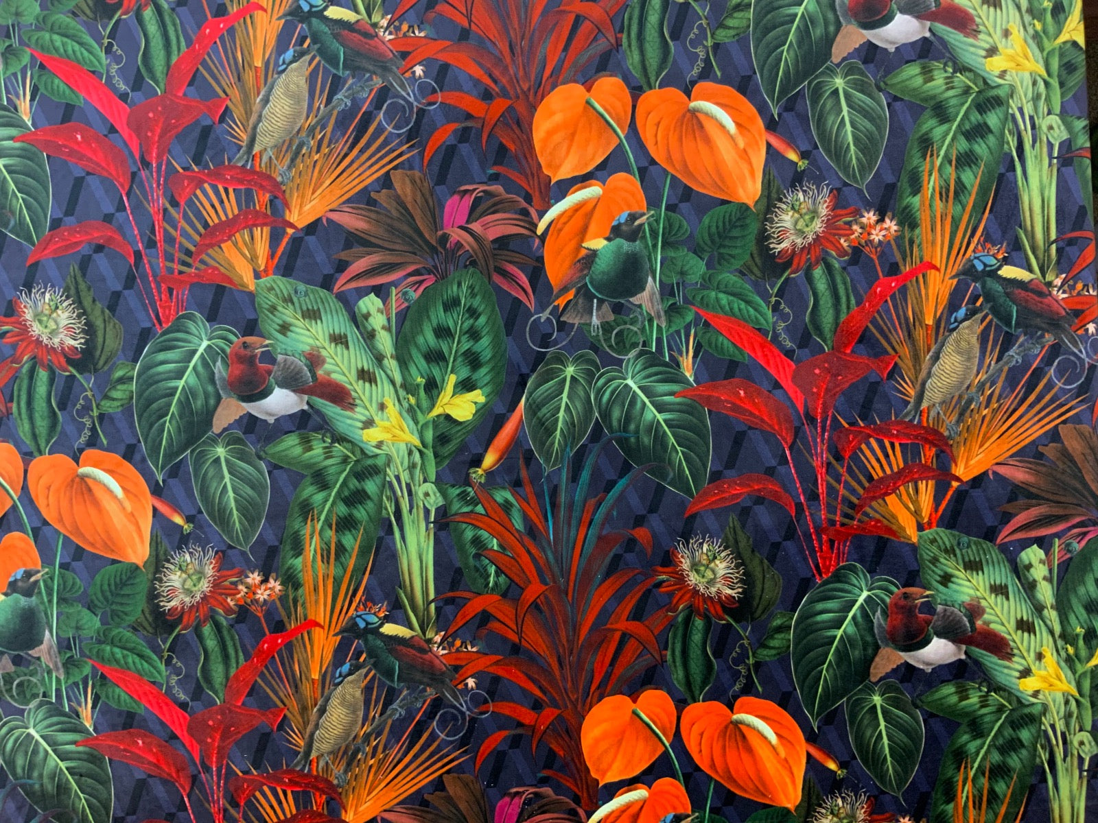 Art Deco Garden Tropical T369
