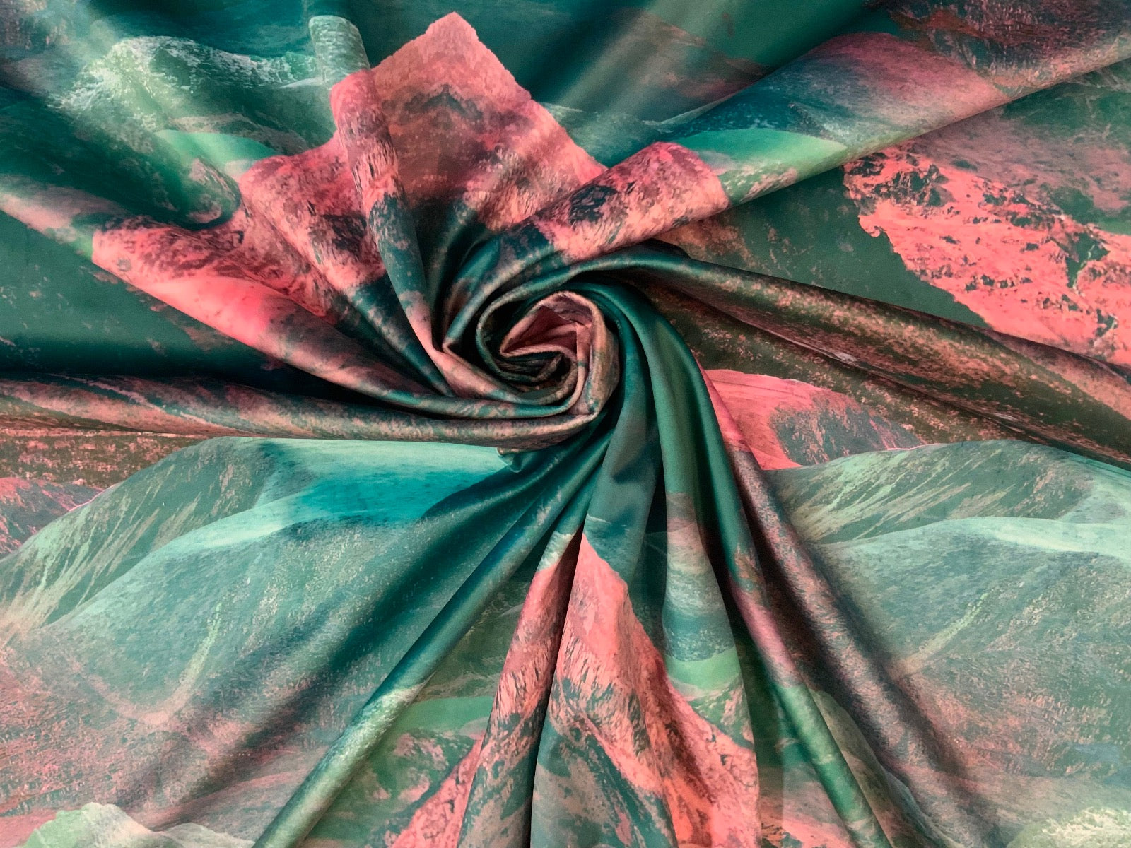 Tex Ex 2556 Ogwen Velvet Teal Blush