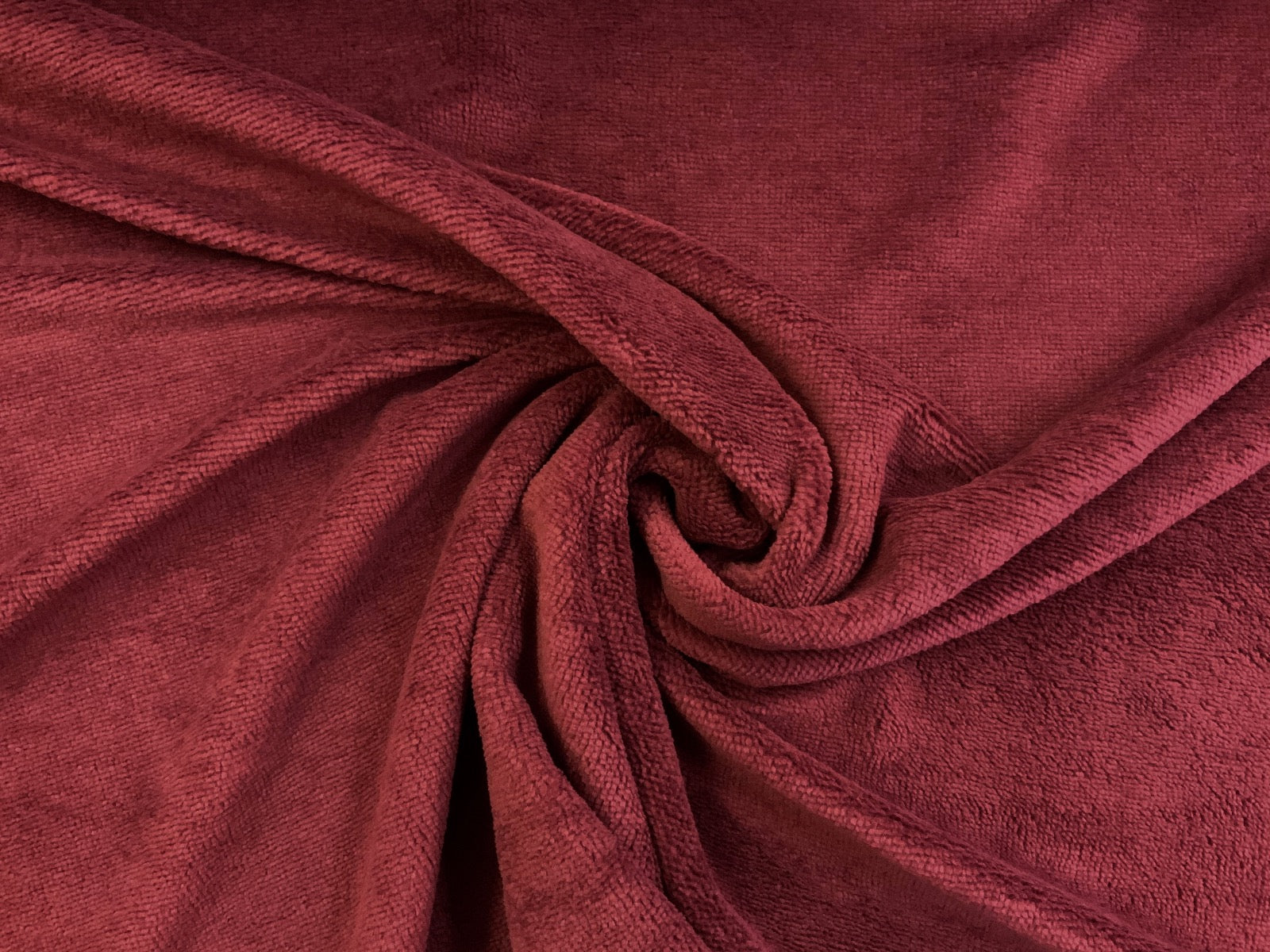 NEW Bamboo Towelling Burgundy B288