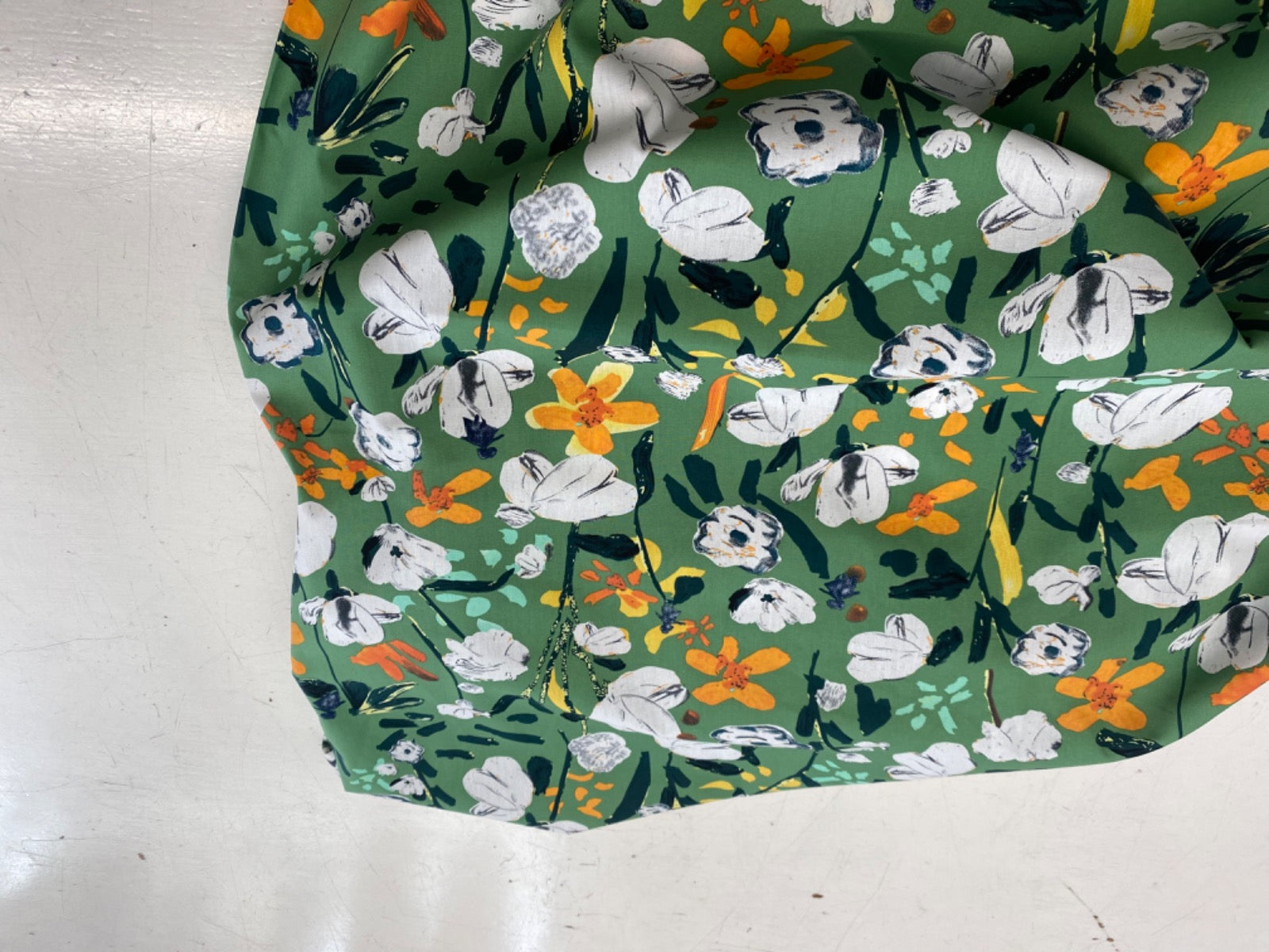 Tex Ex 2728 Paint me flowers green