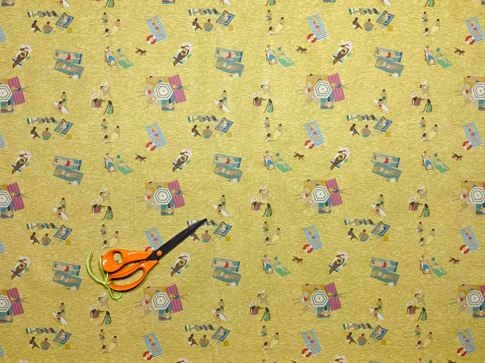 Beach Day Linen Yellow S72