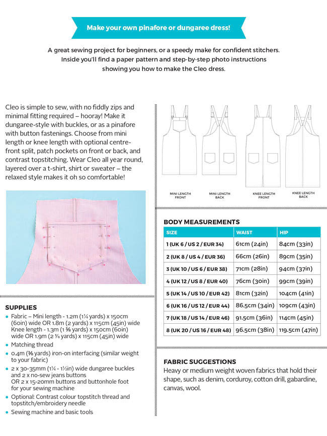 Tilly and the Buttons Cleo Sewing Pattern