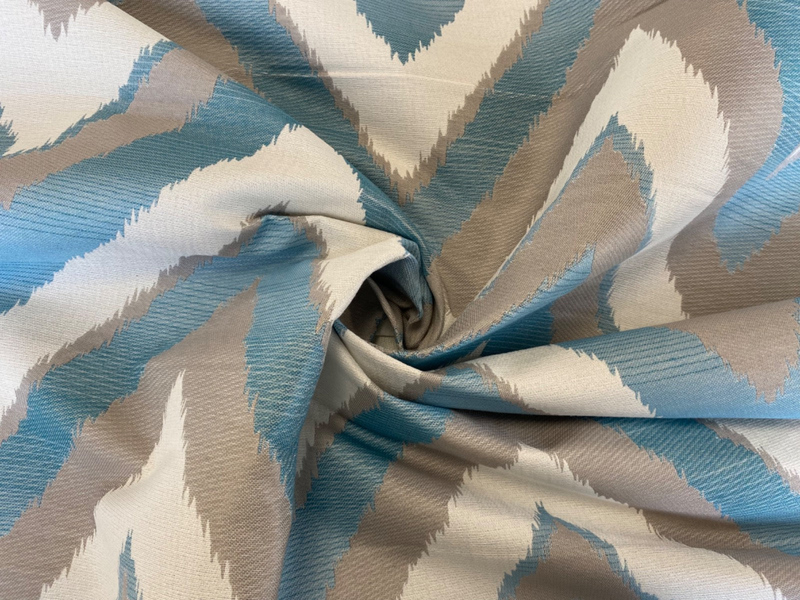 Tex Ex 2701 Ice Zig Zag FR Aqua Grey White