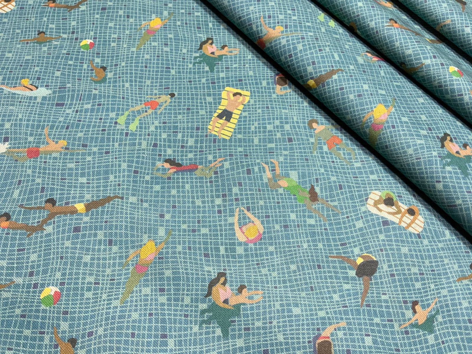 Swimmers Linen Blue S74