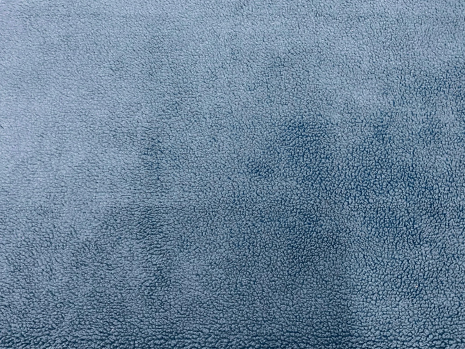 F351 Teddy Sherpa Fleece With Knitted Suede Reverse Petrol