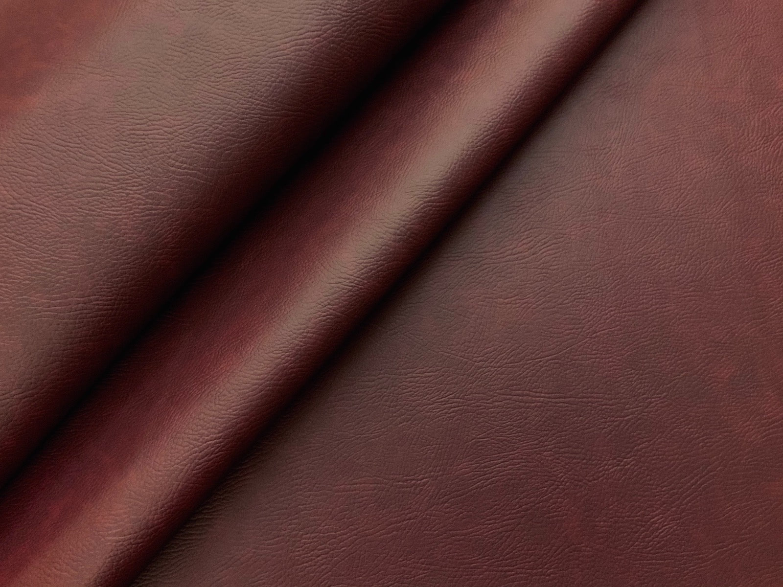 Flame Retardant Faux Leatherette Fabric Wine