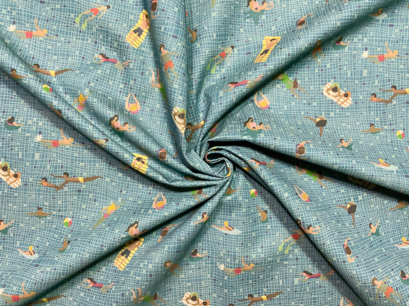 Swimmers Linen Blue S74