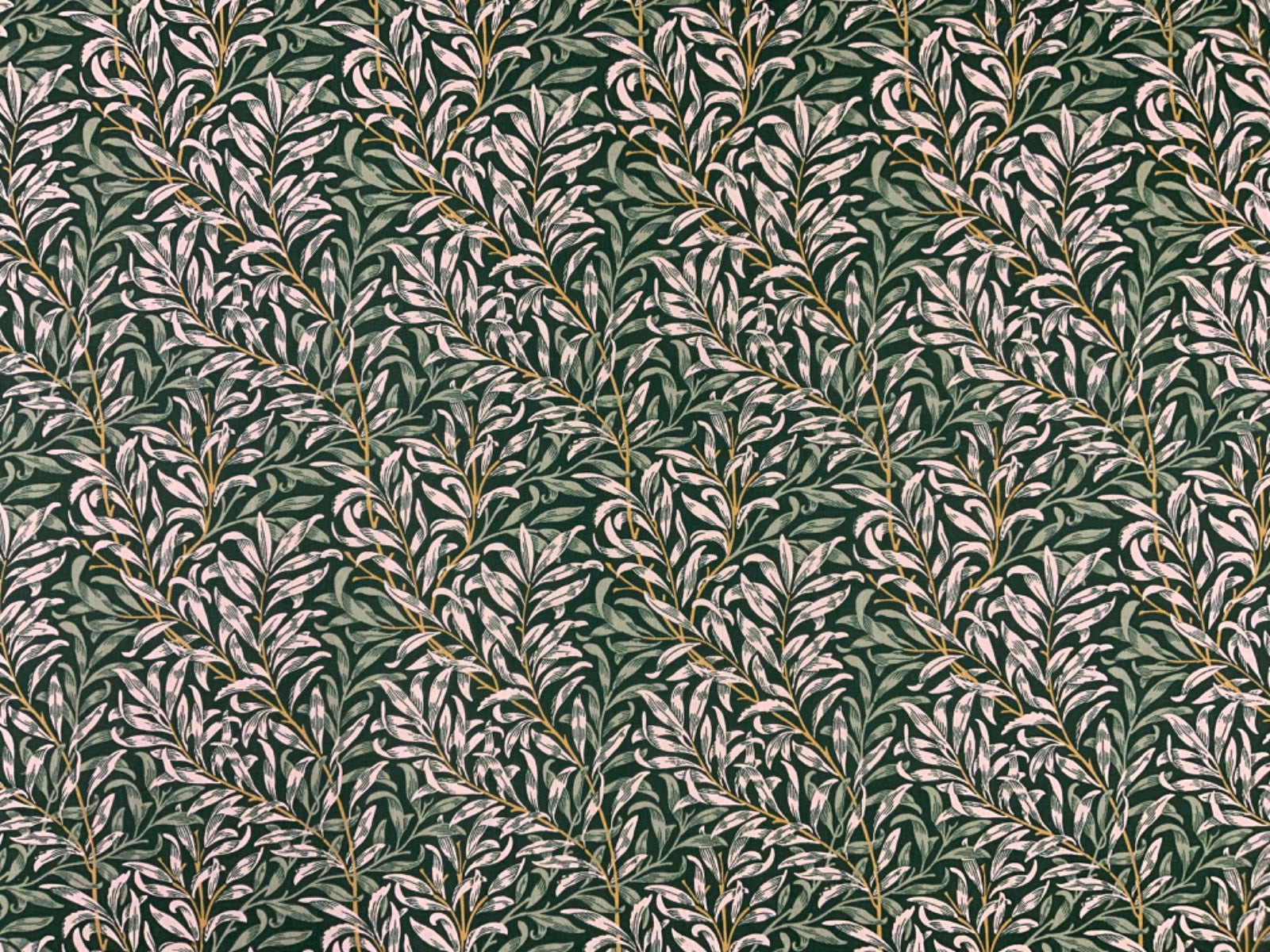 T467 Trailing Willow Green and Linen