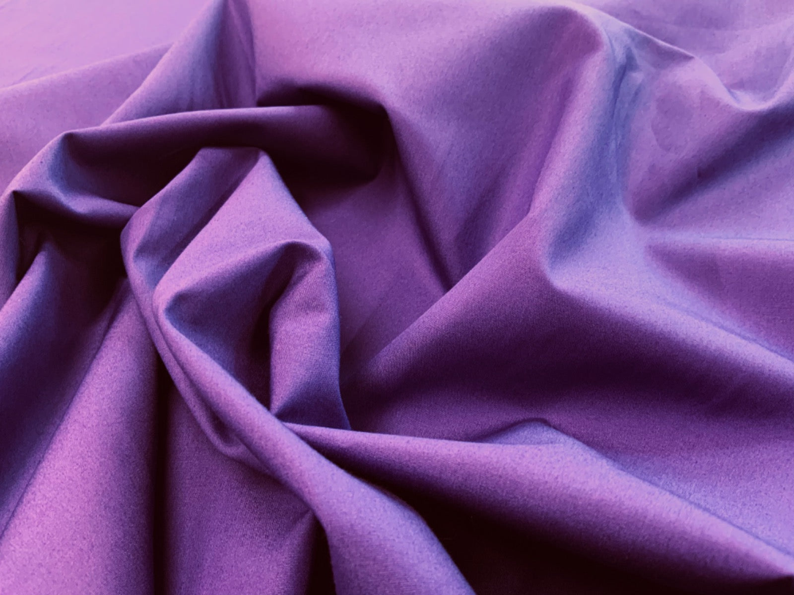 Plain Cotton Poplin Purple CP0001