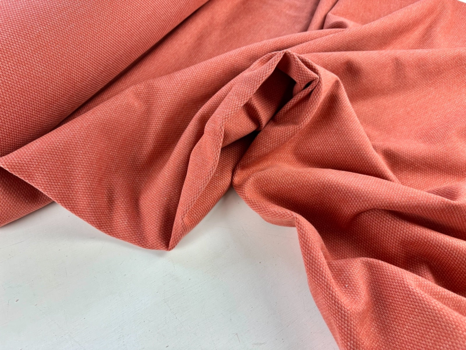 W35 Heavy Jacquard Sweatshirting Rust