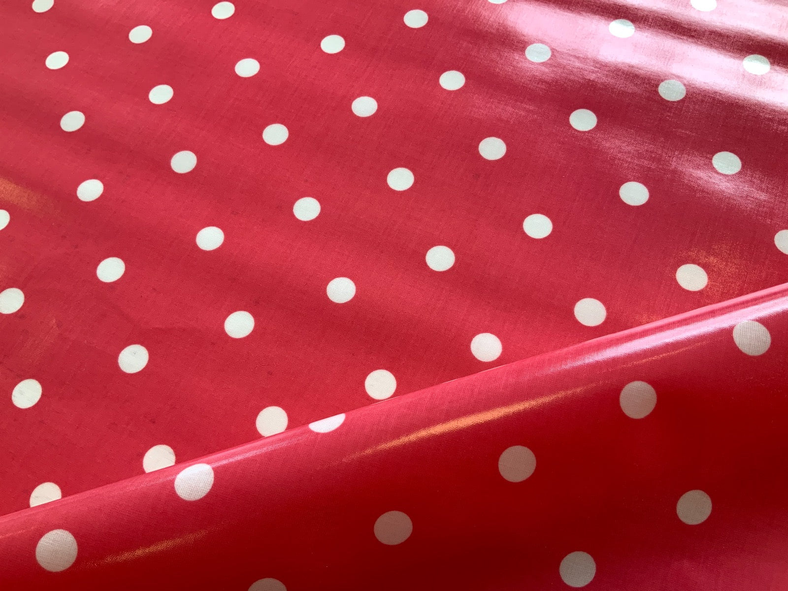 Tex Ex 2357 Sherbert Pink Spots PVC