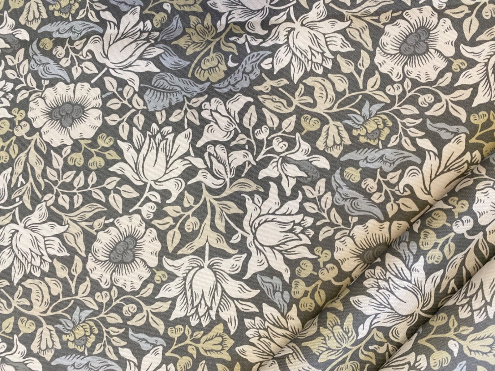 Clarke & Clarke Mallow Slate Dove