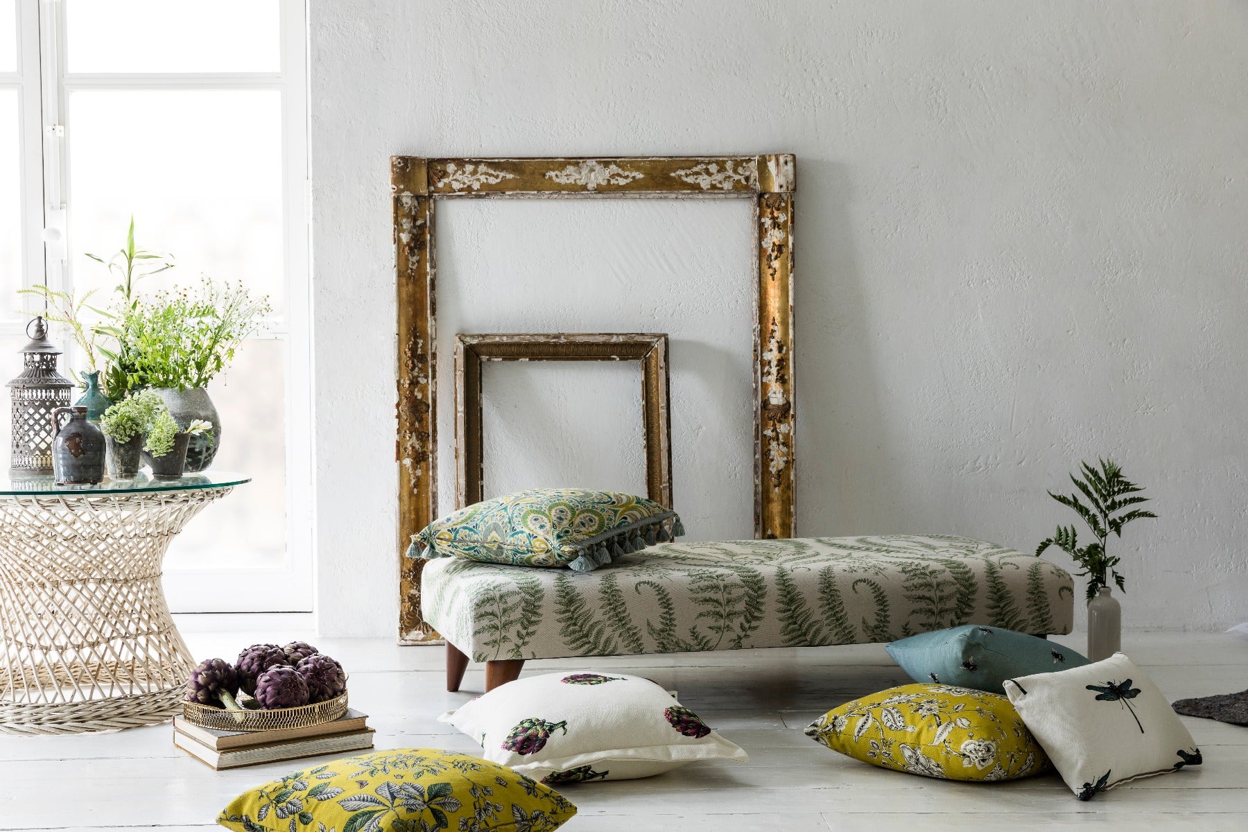 Clarke & Clarke Artichoke Ivory