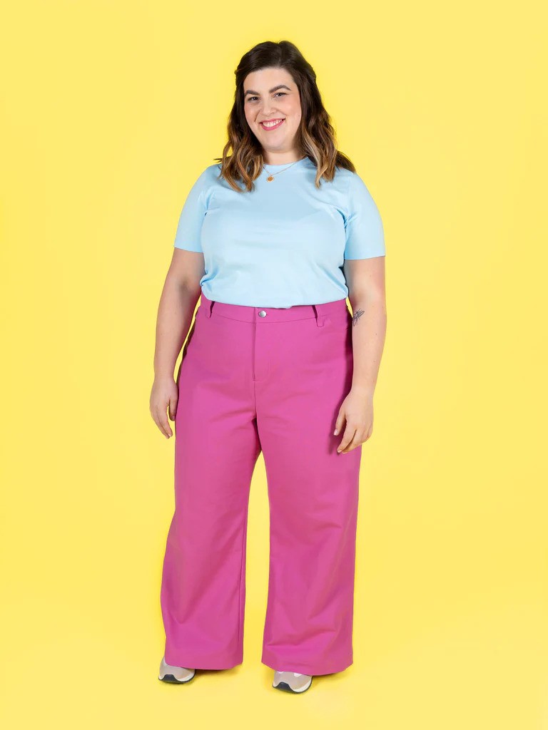 Tilly And The Buttons Thea Wide Leg Trousers