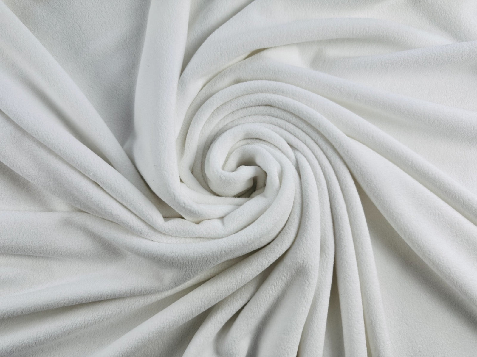 W32 Super Soft Stretch Fleece Off White