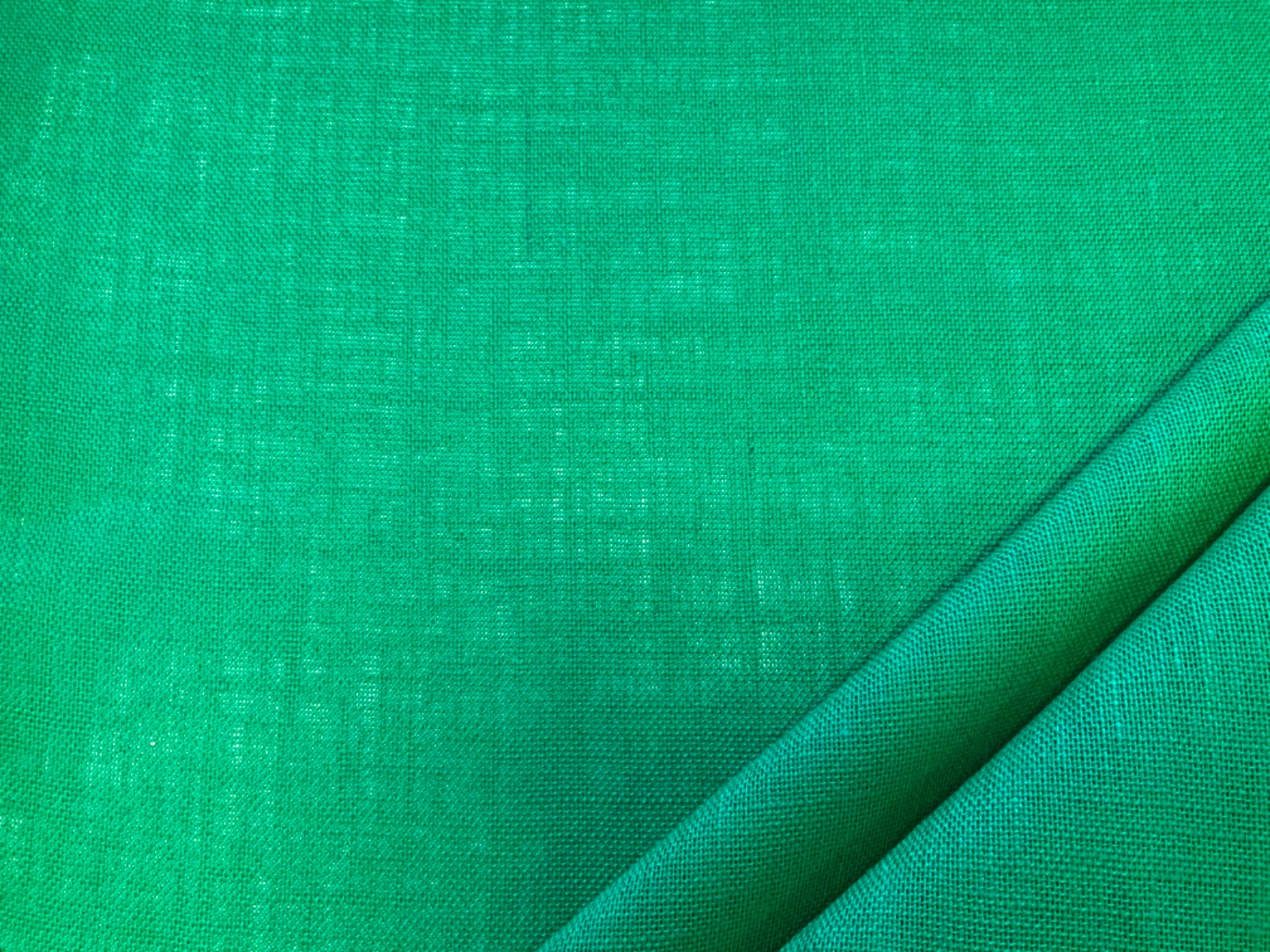 Tex Ex 2682 Bright Green Hessian Fabric