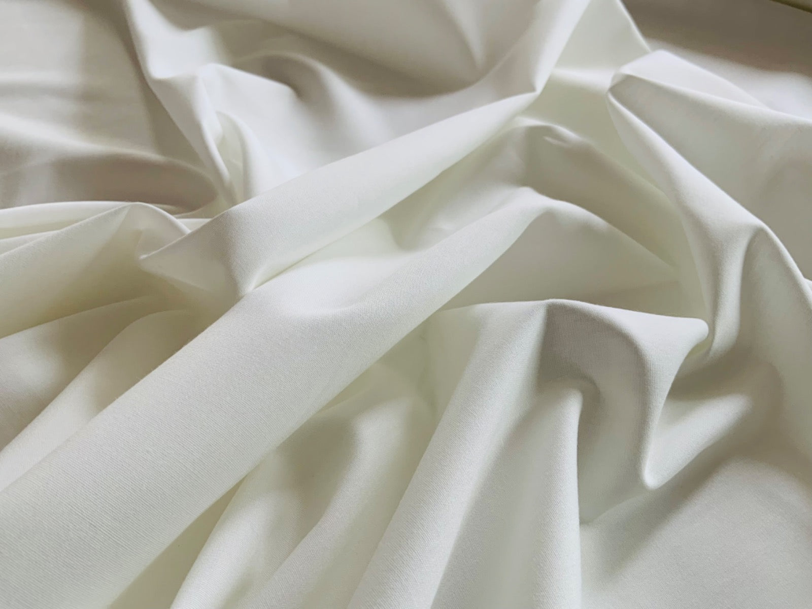 Plain Cotton Poplin Ivory CP0001