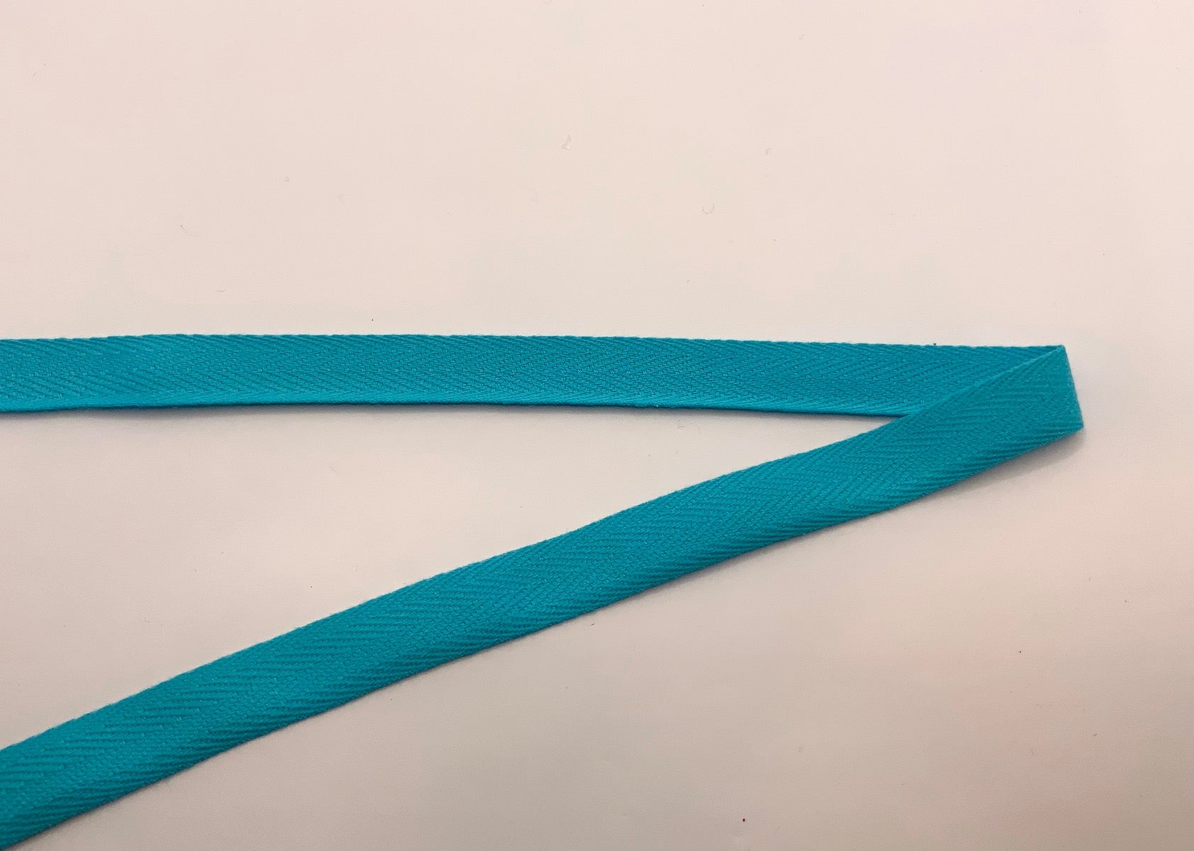 1/2" Cotton Tape Turquoise