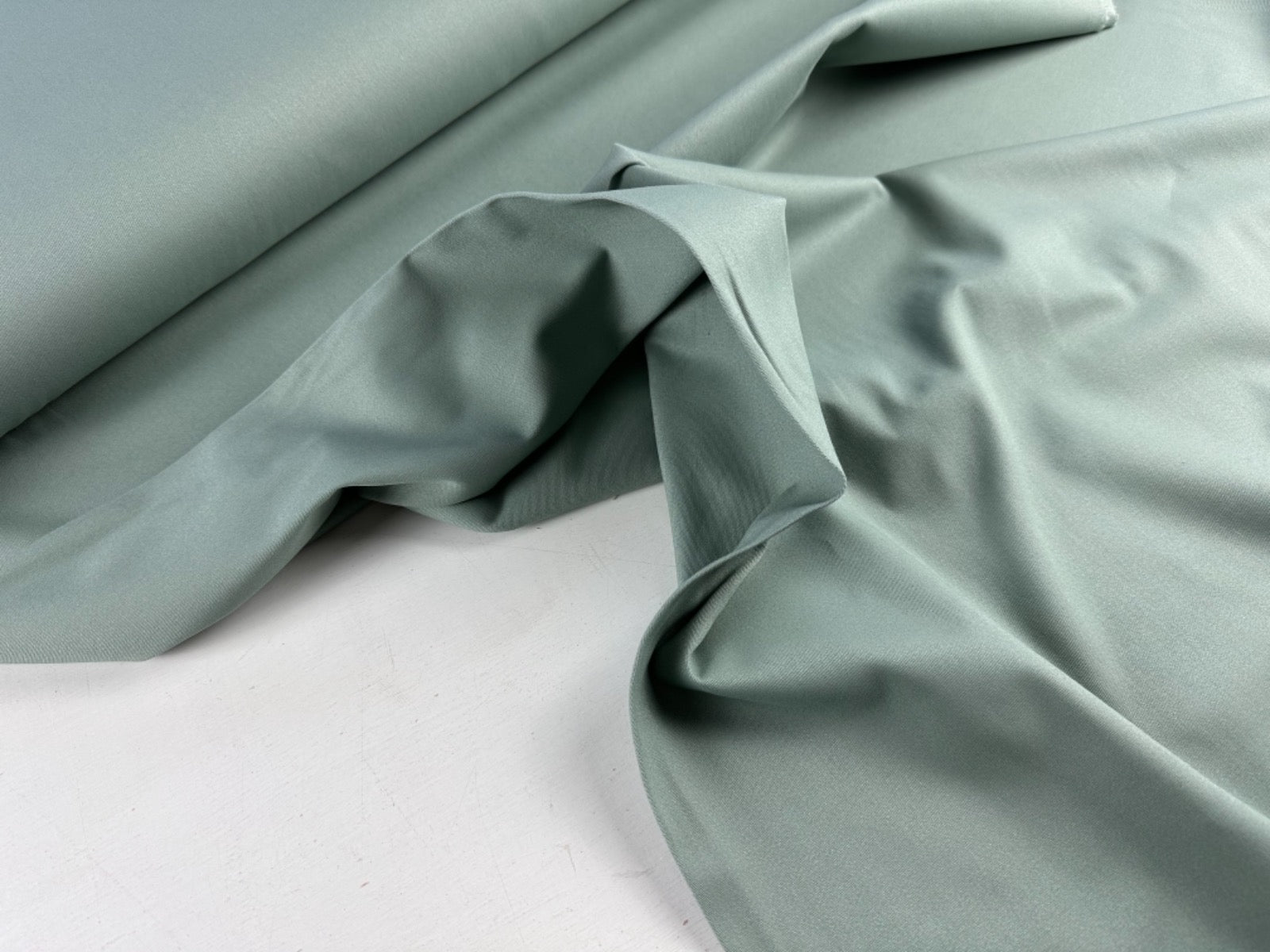 W21 Brushed Stretch Cotton Aqua