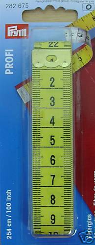Prym Sewing Tape Measure 254cm 100inch