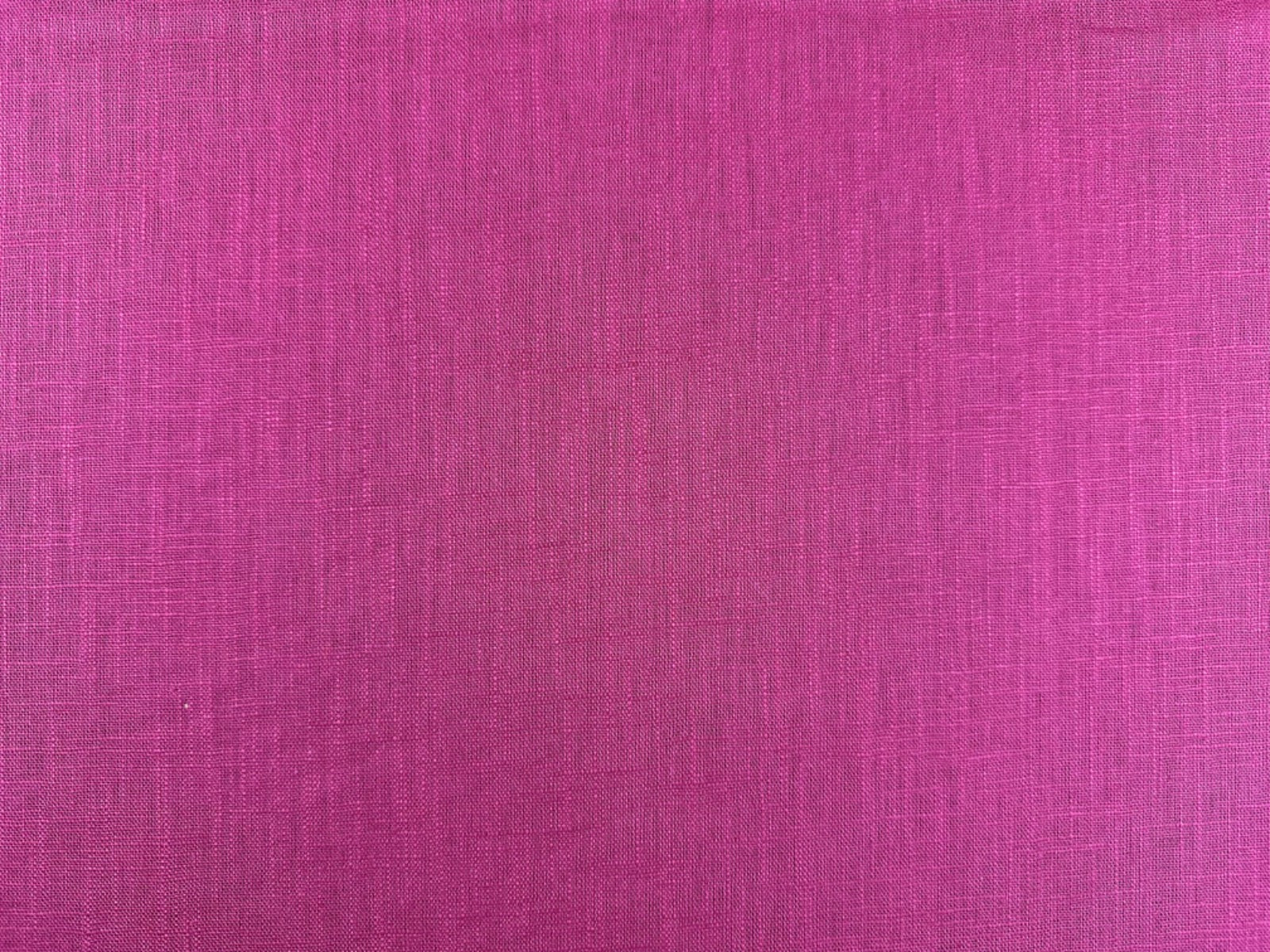Natural Ramie Linen Look Raspberry C787