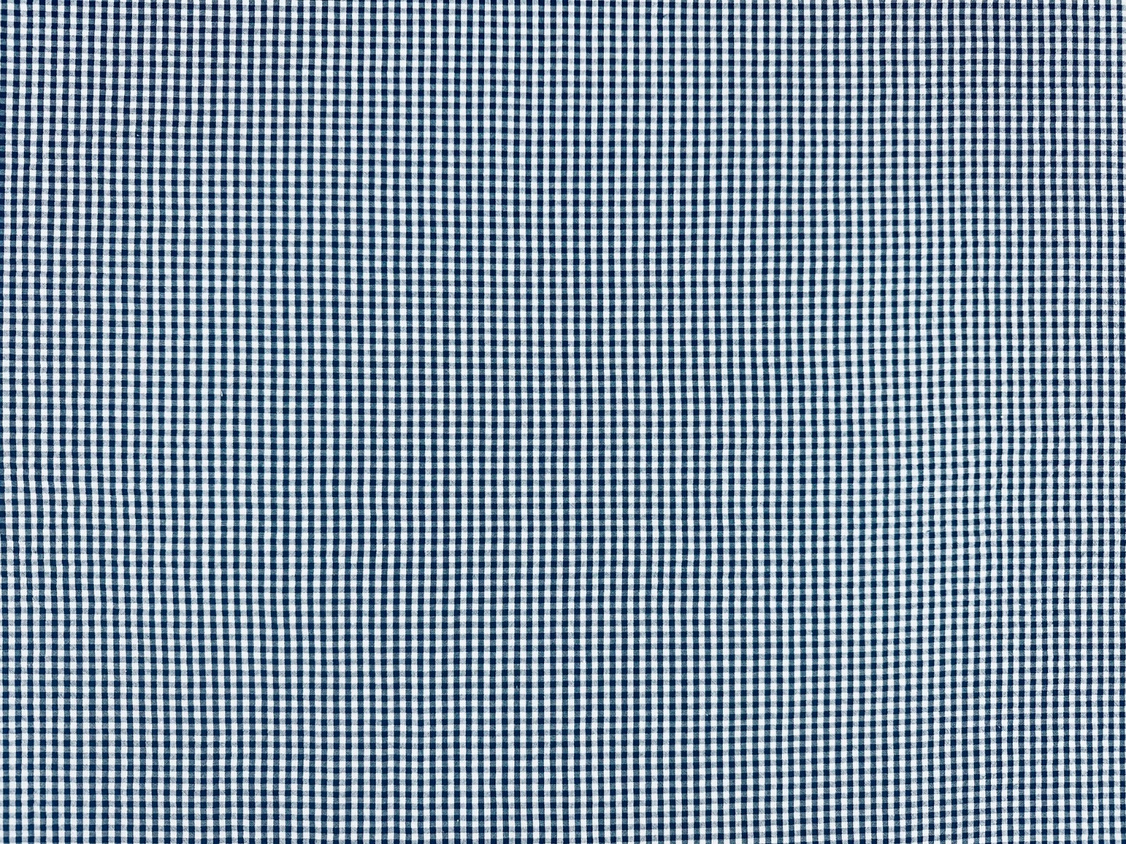 Seersucker Gingham Dark Blue C805
