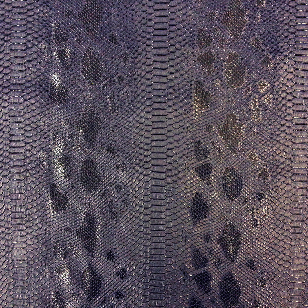 Snakeskin Leatherette Midnight H47