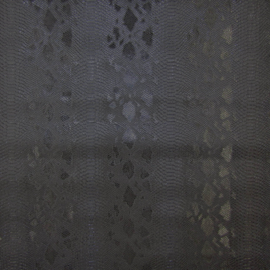 H89 Black Snakeskin Leatherette