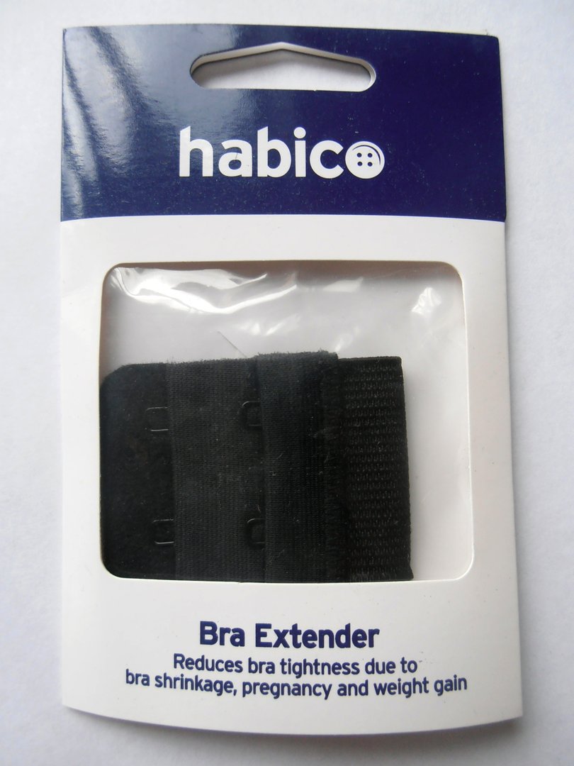 Habico Bra Extender Black 38mm