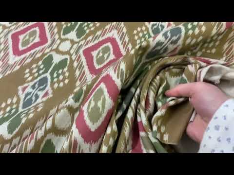 E189 Lombok Ikat Ochre