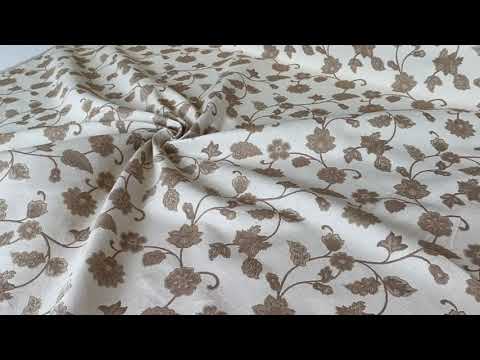 Tex Ex 2613 Bess Floral Tapestry Biscuit