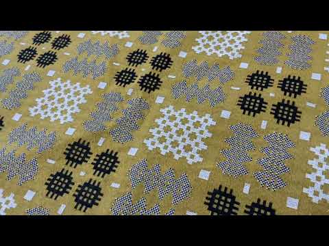 S227 Welsh Blanket Tapestry Antique