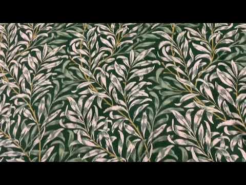 T467 Trailing Willow Green and Linen