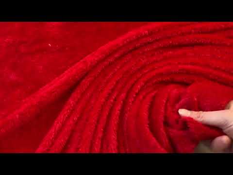 I450 Super Soft Cuddle Fur Red