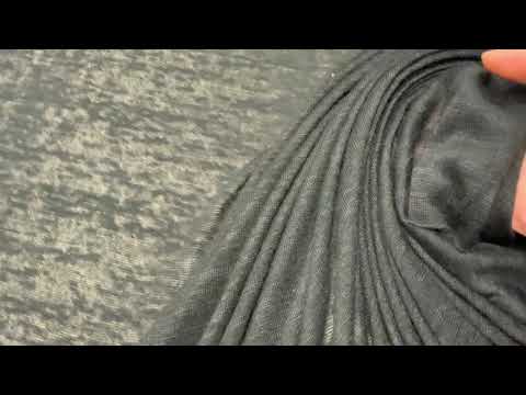 F312 Lightweight Textured Knit Black