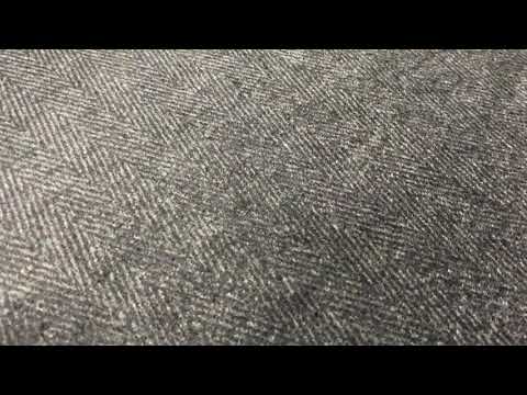 Faux Wool Touch Herringbone Charcoal F280