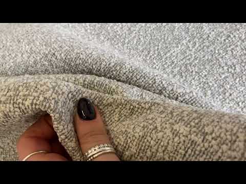 Tex Ex 2708 Jolene Boucle Style Chenille Off White/ Grey