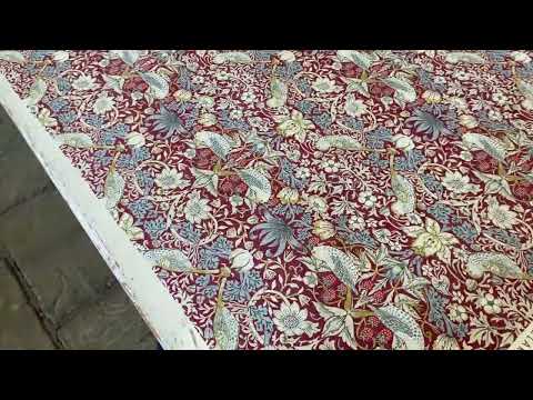 Clarke & Clarke Strawberry Thief Plum