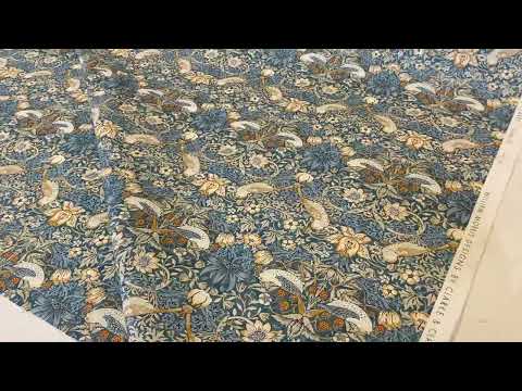 Clarke & Clarke Strawberry Thief Teal