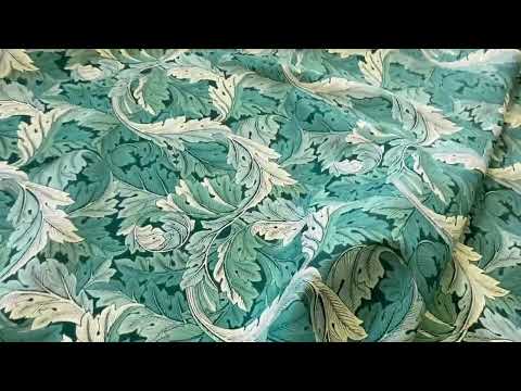 Clarke & Clarke Acanthus Teal