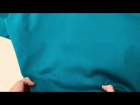 Plain Cotton Interlock Jersey Teal Tex Ex 2760