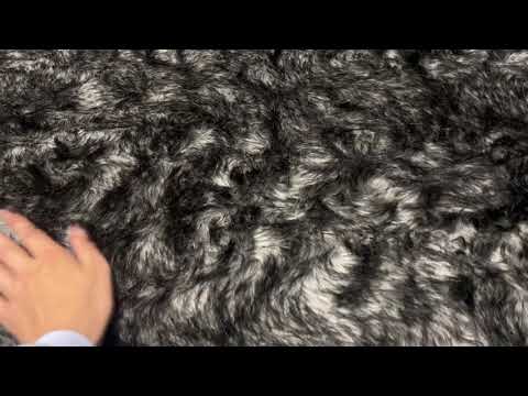 Luxury Faux Grey Langur Fur Tex Ex 2765