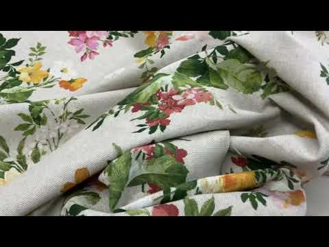 T478 Vintage Roses Apricot Linen