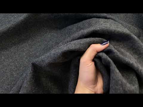 100% Wool Serge Marled Grey U269